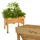 Veg Trug VegTrug Hochbeet Wallhugger 103 x 46 x 80 cm Beige