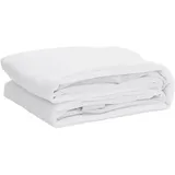 vidaXL Matratzenschoner Wasserdicht 200 x 220 cm Weiß