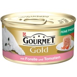 Purina Gold Feine Pastete Forelle & Tomaten 24 x 85 g