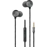2Go In Ear Stereo-Headset 3,5mm Klinke Schwarz/anthrazit