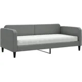 vidaXL Tagesbett 90 x 200 cm Dunkelgrau