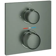 Grohe Allure NEW Thermostat-Wannenbatterie Hard Graphite