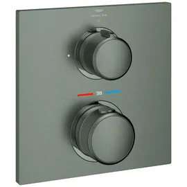 Grohe Allure NEW Thermostat-Wannenbatterie Hard Graphite