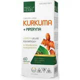 Medica Herbs Kurkuma + Piperin Pfeffer Curcuma 605mg 60 Kapseln