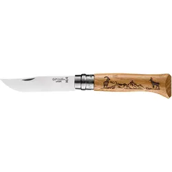 Opinel Messer Nr. 8 Animalia Gams