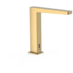 Tres Slim Exclusive, Elektronische Waschbecken-Mischarmatur, 24k Gold matt