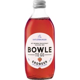 Katlenburger Bowle To Go Erdbeere mit fruchtig reinem Fruchtsaft 330ml