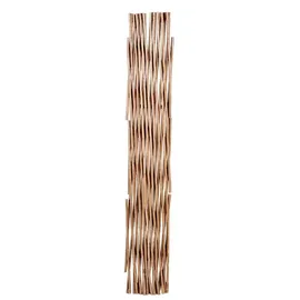 vidaXL Weidenzaun 180 x 90 cm Braun/Holz