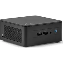 Asus NUC 13 Pro Kit RNUC13L3HV500002I Intel i5-1350P, Intel Iris Xe Graphics, 2x DDR4 SO-DIMM, 2x M.2, 1x 2,5" Bay, WiFi 6E, ohne Betriebssystem, mit EU-Netzkabel)