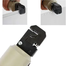 XPOtool Druckluft Kombi Loch- und Absetzzange 5mm Stempel 13mm Absetztiefe