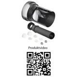 Haas + Sohn Haas OHA-Fremdeinspülstopp-Garnitur, Einschubtiefe 35 mm DN110