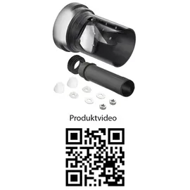 Haas + Sohn Haas OHA-Fremdeinspülstopp-Garnitur, Einschubtiefe 35 mm DN110