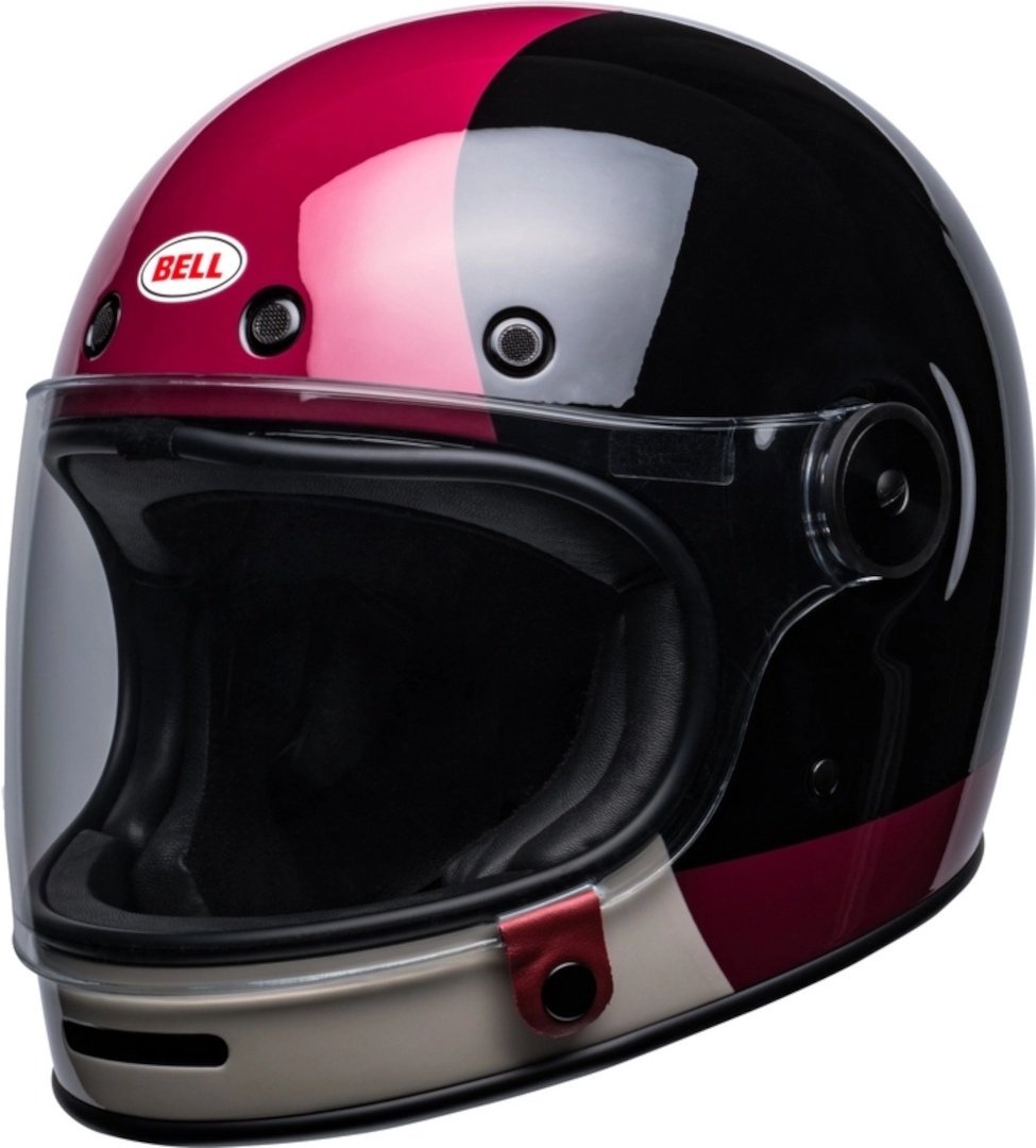 Bell Bullitt Blazon Helm, schwarz-rot, Größe L