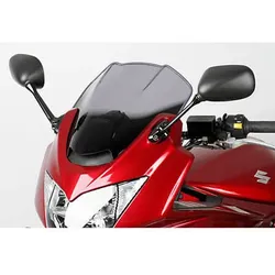 MRA Verkleidungsscheibe, SUZUKI GSF, rauchgrau, Originalform, grau
