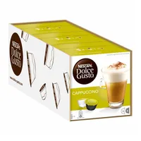 NESCAFÉ® Dolce Gusto® Kaffee Cappuccino 3er Set, 3 x