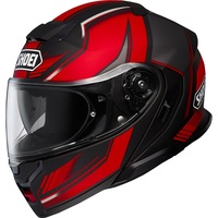 Shoei Neotec 3 Grasp Klapphelm schwarz-rot, Größe