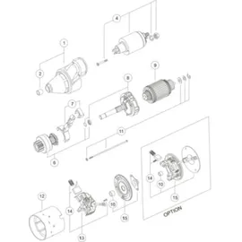 mahle Starter MS 404