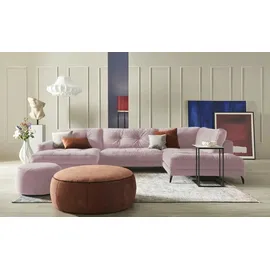 jette home Wohnlandschaft Jette Return ¦ rosa/pink ¦ Maße (cm): B: 359 H: 84 T: 105.0