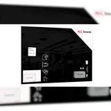 ALLboards Glas-Magnettafel 90,0 x 60,0 cm schwarz