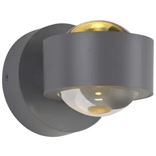 just light. Wandleuchte AKKU CHIA LED (LBH 12.40x9x9 cm) - silber - LBH 12.40x9x9 cm