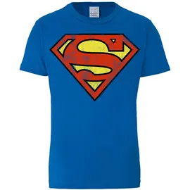 LOGOSHIRT T-Shirt "Superman", Herren, Gr. 3XL, blau, 100% Baumwolle, bedruckt, normal, Rundhals, Shirts T-Shirt, mit coolem Frontprint