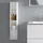 Duravit L-Cube 18x18x100cm, 4 Fäch., vert, we. matt