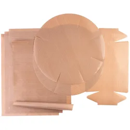 Gourmeo Dauerbackfolie (7er Set) – Teflon Antihaft Beschichtung – Dauerbackmatte, Backpapier, wiederverwendbar, Dörrfolie – 4x Rechteckig 32x46 cm, 2x Springform rund, 1x Kastenform