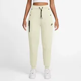 Nike Tech Fleece Mid-Waist Jogginghose Weiß/Beige L