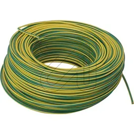 Helukabel 28786-100 Einzelader H07V-U 1 G 1.50 mm2 Grün-Gelb 100 m