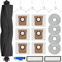 lehongs Zubehörset für X20+ / L10s Ultra / L10 Ultra 4*Mopp Wischpad 6*Staubbeutel 1*Hauptbürste 4*Seitenbürsten 2*Filter