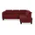 sit&more Ecksofa SIT & MORE "Belluci L-Form", rot (bordeaux), B:249cm H:85cm T:195cm, Sofas, Ecksofa, inklusive Federkern, wahlweise mit Bettfunktion und Bettkasten