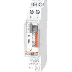 Suevia, Zeitschaltuhr + Smart Plug, Hutschienen-Zeitschaltuhr analog