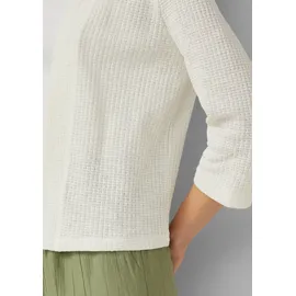 s.Oliver Leichte Jacke aus Strukturjersey Beige XL