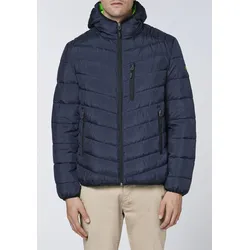 Steppjacke CHIEMSEE, Herren, Gr. L, blau (night sky), Obermaterial: 100% Polyester, sportlich, figurbetont, Langarm, Jacken