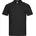 Piqué Poloshirt schwarz S