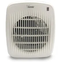 BIMAR HF190 Elektrische Raumheizung Drinnen Grau, Weiß 2000 W Elektrischer Raumheizlüfter