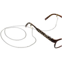 Silberkettenstore Brillenkette Brillenkette No. 5 - 925 Silber, Länge wählbar von 65-100cm silberfarben 80.0 cm