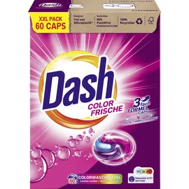 Dash Colorwaschmittel Waschmittel-Pods Caps 60 WL