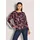 Madeleine Ethno Sweatshirt Schwarz/Rot/Multicolor 44
