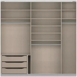 Rauch Schwebetürenschrank Quadra 226 x 230 x 62 cm Weiß