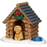Lemax Log Cabin Dog House