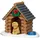 Lemax Log Cabin Dog House