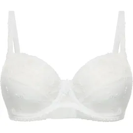 Conturelle Bügel-BH Spitze, Stickerei, für Damen, weiß 75G