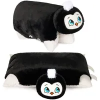 Brubaker Kuscheltierkissen Pinguin 40 x 30 cm Schwarz/Weiß