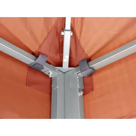Quick Star Ersatzdach für Rank Pavillon 3 x 4 m Orange/Rot