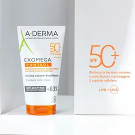 A-Derma Exomega Control Sonnencreme LSF 50+ 150 ml