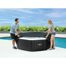 Intex Energiesparabdeckung grau 218x71 cm