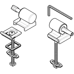LAUFEN Befestigungssatz H8926560000001, Ersatzteile, chrom