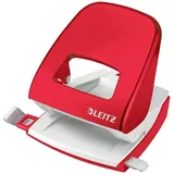 Leitz 50082026 Bürolocher Rot-Weiß max. Einstellformat: DIN A4 30 Bl. (80 g/m2)