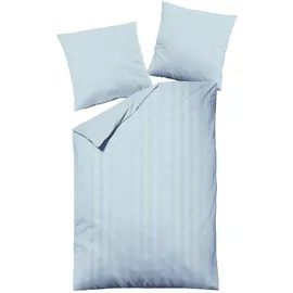 Traumschlaf Nevio Gestreift Blau 135 x 200 cm + 80 x 80 cm